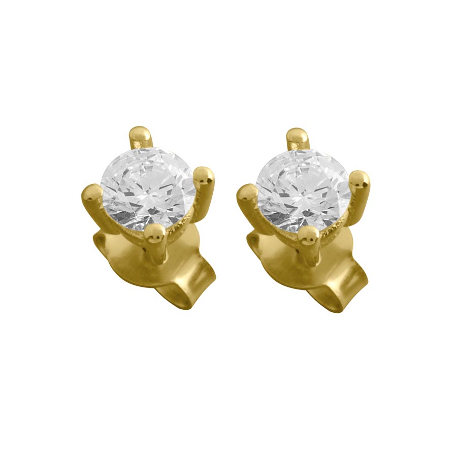 012222-4152-046 | Ohrstecker Bergneustadt 012222 375 Gelbgold s.Zirkonia100% Made in Germany  