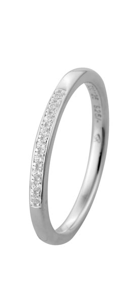 530125-Y514-001 | Memoirering Bergneustadt 530125 600 Platin, Brillant 0,090 ct H-SI∅ Stein 1,4 mm 100% Made in Germany   885.- EUR   