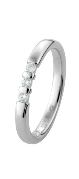 530130-Y520-001 | Memoirering Bergneustadt 530130 600 Platin, Brillant 0,090 ct H-SI∅ Stein 2,0 mm 100% Made in Germany   762.- EUR   