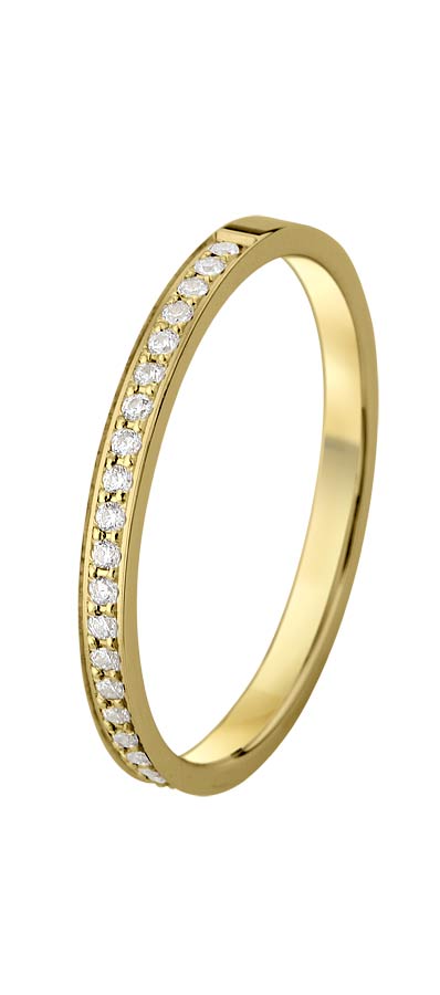533687-5100-001 | Memoirering Bergneustadt 533687 585 Gelbgold, Brillant 0,185 ct H-SI100% Made in Germany   1.541.- EUR   