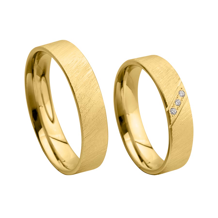 Trauringe / Eheringe 333 Gelbgold 517367-50